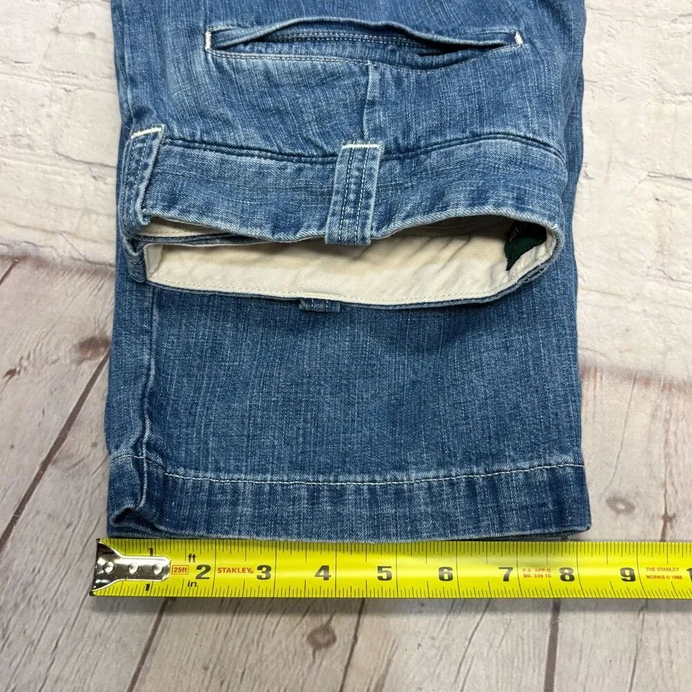 J. Crew Oarsman Men Classic Trouser Jeans Size 32x30 Blue Denim SP25 D125 -10